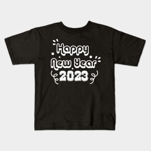 MERRY CHRISTMAS - HAPPY NEW YEAR 2023 Kids T-Shirt